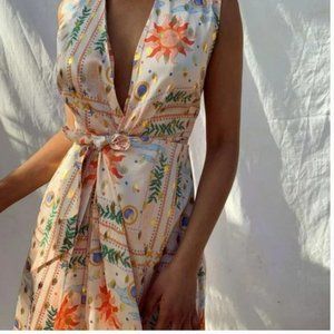 NEVER FULLY DRESSED SOLEIL GOLD DRESS! SUPER RARE! SIZE S (will fit XS-M)